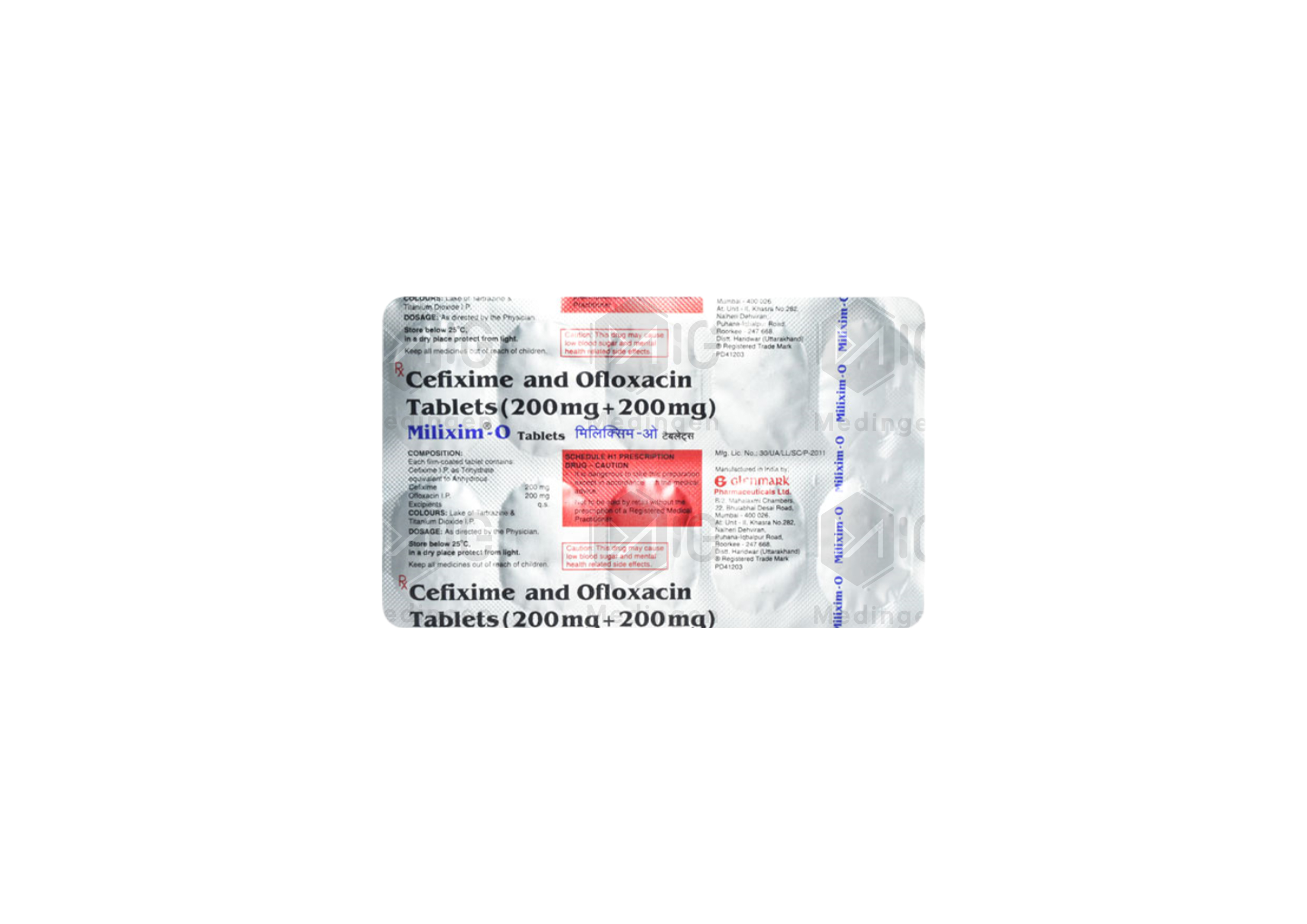 MILIXIM O 200MG